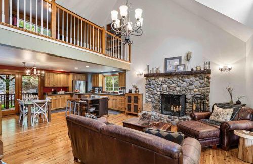 Olympia House | Custom Crafted Forest Retreat with Pond on 5 Acres