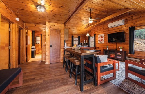 Mills Cabin | Custom Log Cabin #4 | Denton Hill State Park