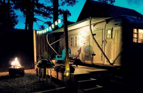 Chickamauga House | Cute Vintage Camper in a fun farm setting