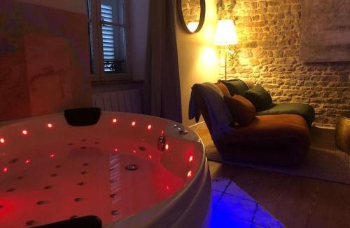 Macon Apartment | détente centre historique de MÂCON avec spa et ciné