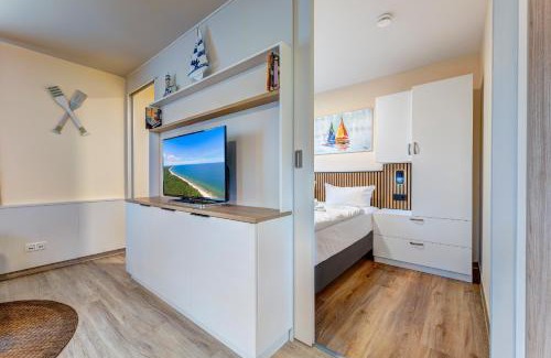 Ueckeritz Apartment | Dünenhäuser Ückeritz UnserUsedomDe FeWo ca40qm mit Parkplatz direkt am Strand 5I1