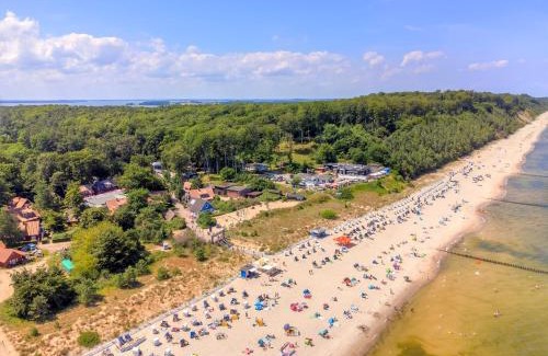 Ueckeritz Apartment | Dünenhäuser Ückeritz UnserUsedomDe FeWo ca40qm mit Parkplatz direkt am Strand 5I1