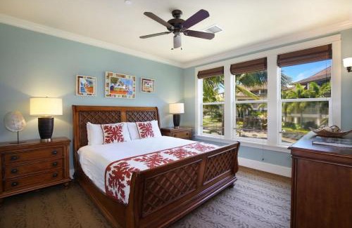 Poipu Villa | D211 Second Floor 3-bedroom Poolside Lanai