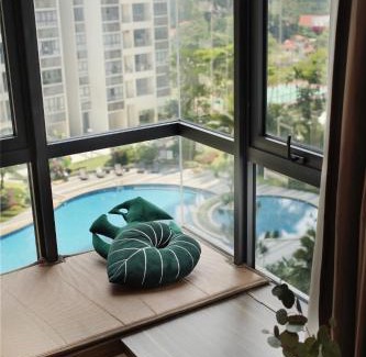 Central District Apartment | Danga Bay - 2BR Timber Lounge - Dryer - Netflix