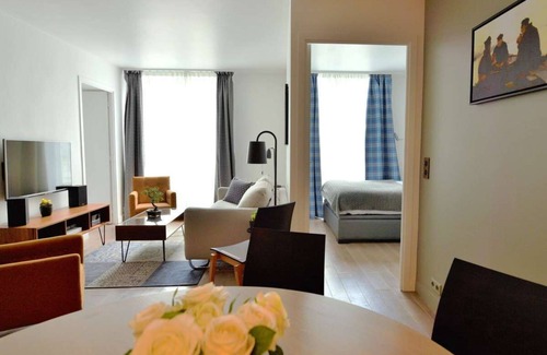 Enfants-Rouges Apartment | Danholmen, 2BR/2BA, 6 people