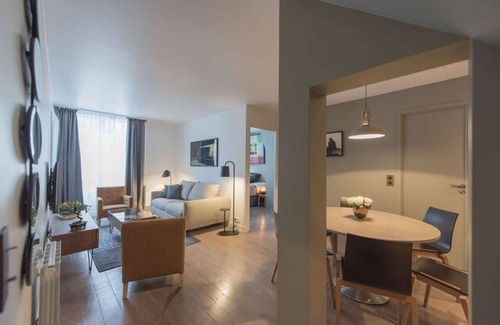 Enfants-Rouges Apartment | Danholmen, 2BR/2BA, 6 people