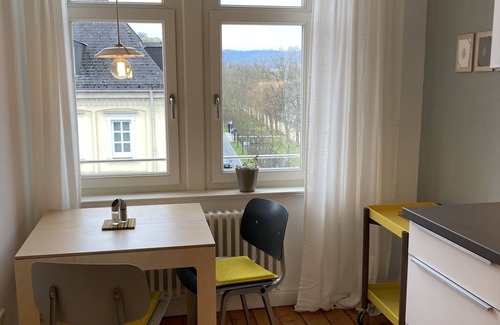 Detmold Apartment | Das kernsanierte Design-Apartment NaturRaum im 3.Stock befindet sich im Zentrum