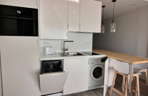 Hardelot-Plage Apartment | DAUPHINS D3 : Studio with beautiful sea view, 3rd floor, for up to 4 people