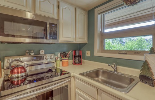 Pagosa Springs Condo | Deck Pet-Friendly Treehouse Condo: Cozy, Great Location, Mountain Views, Near Dining & Hot Springs