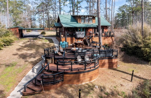 South Toledo Bend House | "Decked Out" Toledo Bend