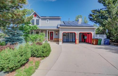 Briargate House | Deep Blue Spacious Escape w Hot Tub & Playground