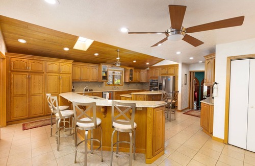 Friendsville House | Deep Creek Serenity Retreat: Heated Pool, Patio, Hot Tub, Sauna, Gym, Game Room