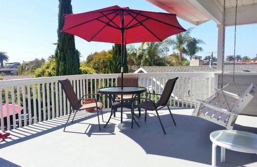 Del Mar Apartment | DEL MAR BEACH Guest HOUSE! 2 flat blocks to SANDY BEACH