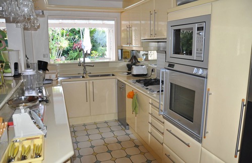 Saint-Francois Villa | Delightful Caribbean Villa with largepool in the middle of alush tropical garden