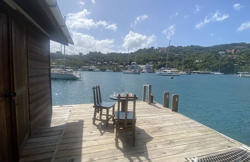 Marigot Bay Cabin | Delightful over the water cabin
