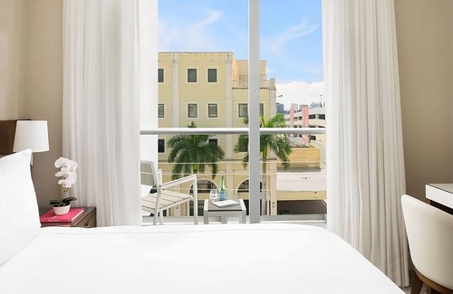 Bay Harbor Islands Hotel | Deluxe King Room With Balcony at The Altair Hotel Bay Harbor Miami!