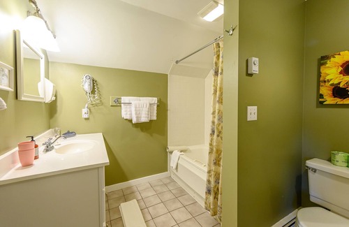 Stowe Bed & Breakfast | Deluxe Suite with Queen Bed, Full Sofa Bed, Fireplace, Refrigerator, Coffee Maker, Microwave