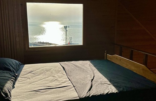 Cayeli Ski Chalet | Deniz ve Doğa Manzaralı Büyük Ahşap ev