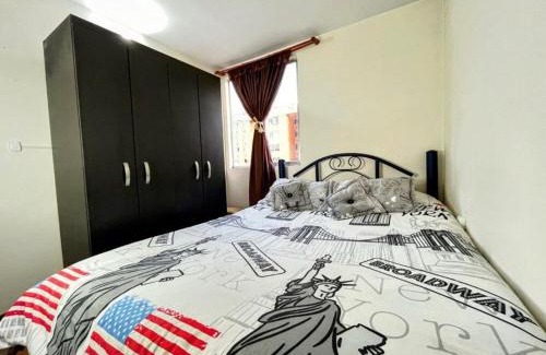 Bogota Apartment | Depa Privado en Ambiente Residencial Piscina Gimnacio