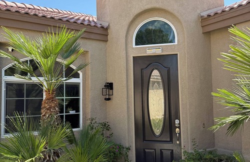 Indio House | Desert Getaway in Indio with private pool & golf course