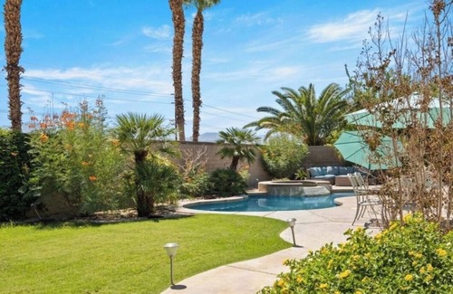 Indio House | Desert home with Pool and Spa!n2 private rooms w/private bathroom