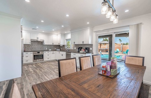 Cavalier Estates House | Desert Oasis with Pool Patio 5BR 3BA Near PV