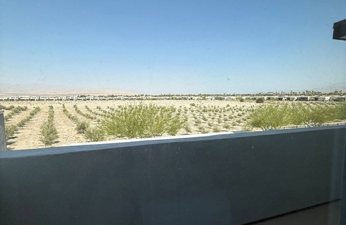 Palm Springs House | Desert Views Home with Pool/Spa 3-bedroom w/access to gym & miles of trails