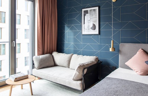 Darmstadt House | Design Serviced Apartment in Darmstadt - Zentrum, Langzeit, Dachterrasse