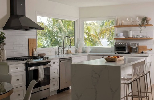 La Mesa House | Designer 3-bedroom home with pool, and fitness room in walkable La Mesa Village.