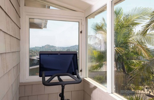 La Mesa House | Designer 3-bedroom home with pool, and fitness room in walkable La Mesa Village.