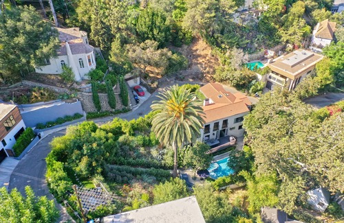 Beachwood Canyon Villa | Designer Estate with Pool under Hollywood Sign