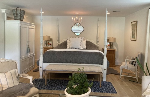 Whittaker Apartment | Designer French Country guest suite close to Ann Arbor, U of Michigan, Saline