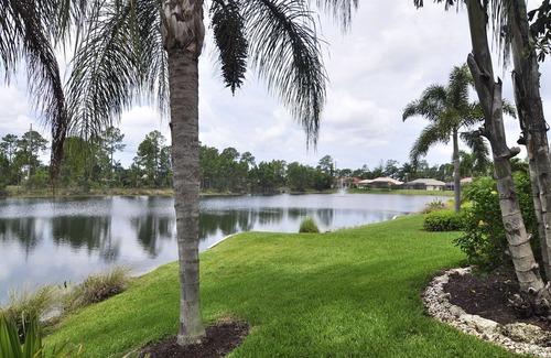 Central Naples House | Designer Furnished Lakefront Home In Briarwood Development