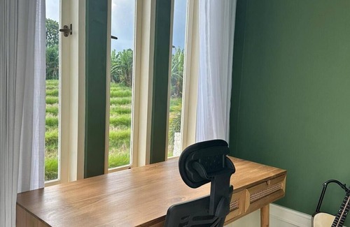 Padonan Villa | Designer Home with Rice Field View in Canggu