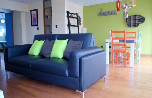 Santa Cruz Apartment | Designer Miraflores Apt with Ocean & Park Views