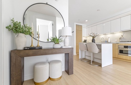 Hell's Kitchen Apartment | DESIGNER’S DREAM HOME! Huge Luxury 1 Bedroom Suite - best location by Times Sq