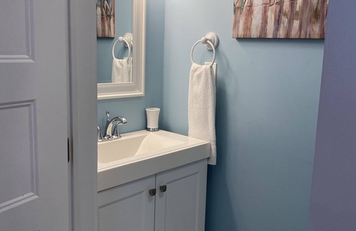 Wall House | Desirable beach rental in Belmar w/private pool, just steps away from the sand.