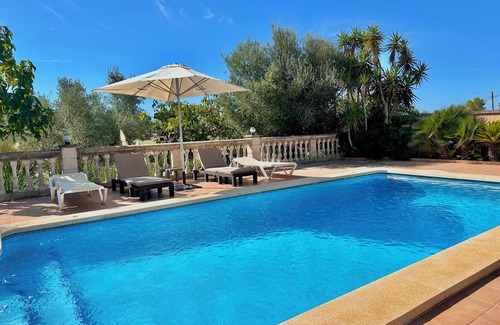 Sineu House | Detached finca, private pool, panoramic view, terrace with shadow, Internet,