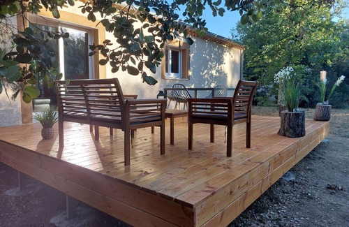 Labastide-de-Virac House | Detached villa, Swimming pool, Spa, Garden furniture. Near Vallon Pont d'Arc.