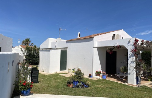 Cap d'Artrutx Villa | Detached villa with garden and private pool, WiFi, barbecue near the sea.