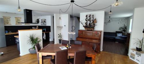 Bergen auf Ruegen Apartment | Die große Klecks mit Sauna