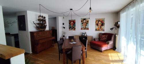 Bergen auf Ruegen Apartment | Die große Klecks mit Sauna