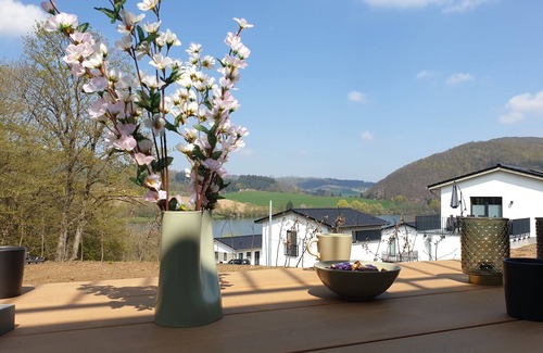 Heringhausen House | Diemelblick acht - Sauna. Family friendly. Dog allowed.