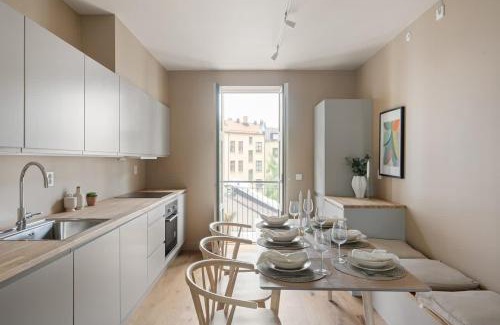 Grunerlokka Apartment | Dinbnb Apartments Grünerløkka I 2-Bedroom with courtyard access