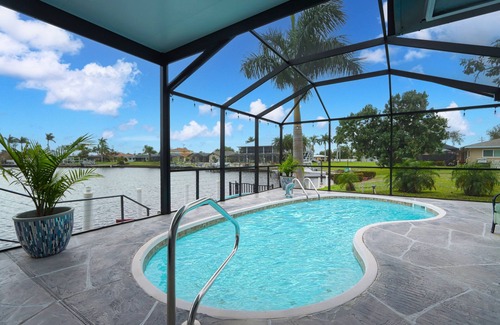 Lochmoor Waterway Estates House | Direct Access Lagoon Home With Private Heated pool - Villa Vinsetta