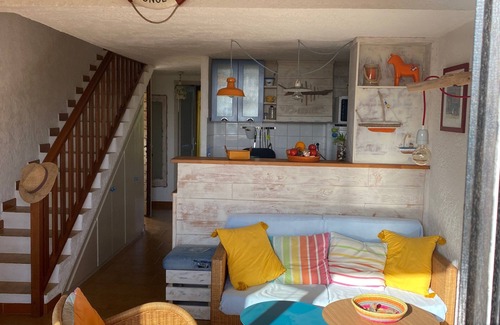 Calcatoggio Apartment | Direct beach access 200m away, Superb apartment, sleeps 4 to 6.