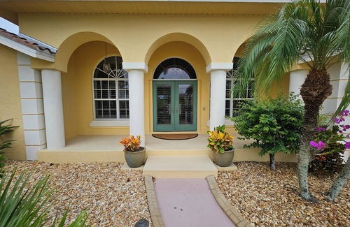 Burnt Store Isles House | Direct Gulf Access, 3-bedroom, 2 bath house with heated pool and spa