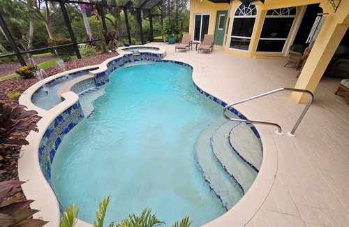 Burnt Store Isles House | Direct Gulf Access, 3-bedroom, 2 bath house with heated pool and spa