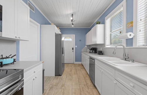 New Smyrna Beach House | Direct Oceanfront, Pet Friendly, Veranda and Front Porch Beach House on Hill Str
