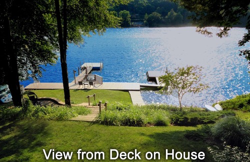 New Milford House | Direct Waterfront on Candlewood Lake, 2 Private Docks, 5 Bedrooms, Sleeps 10